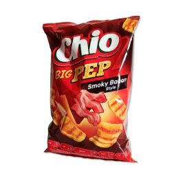 Chio Big Pep smažený pšenično bramborový snack s příchutí uzené slaniny 65 g